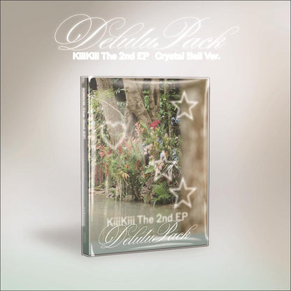 (Crystal Ball Ver.) KiiiKiii [Delulu Pack] The 2nd EP Album + Free Gift