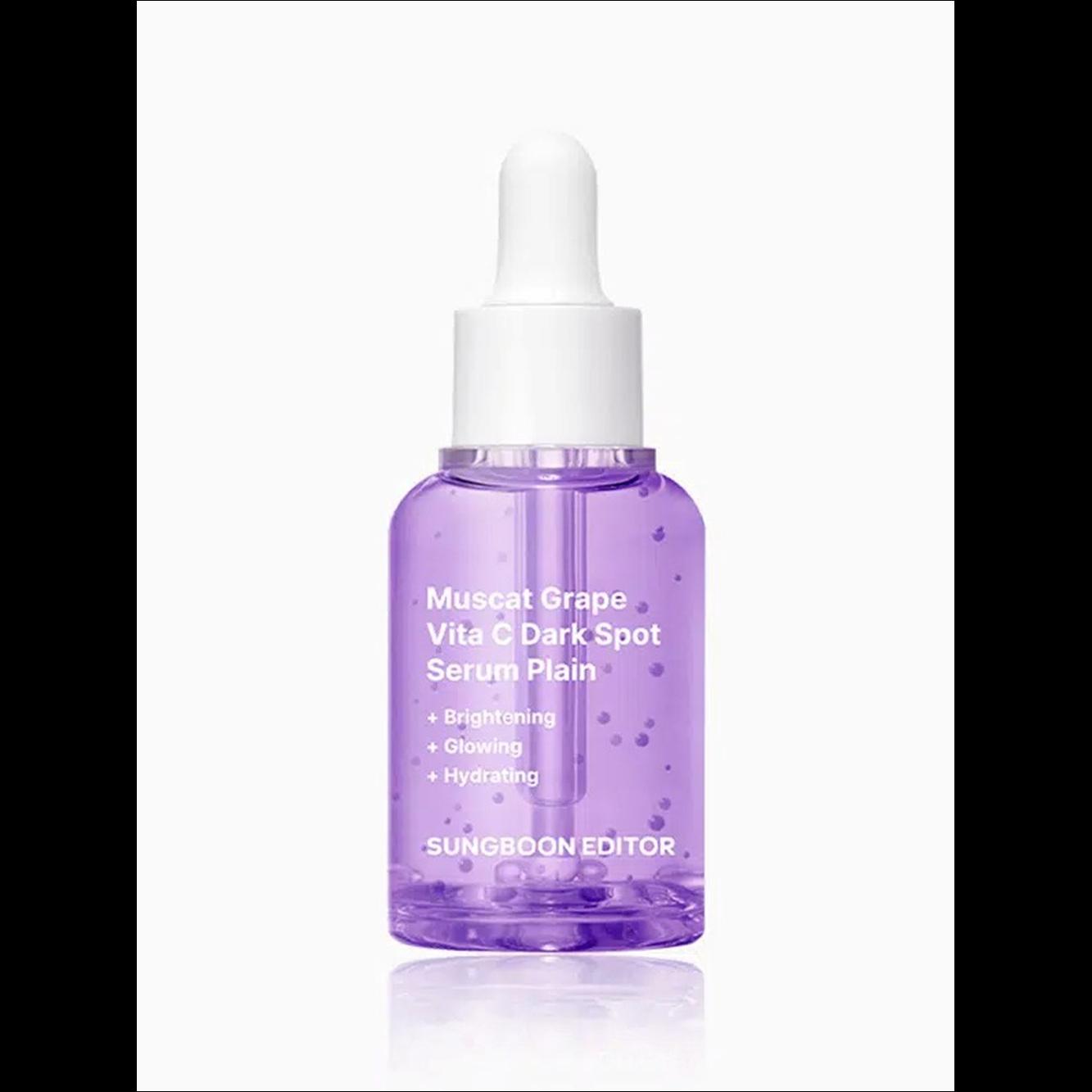 [Sungboon Editor] Muscat Grape Vita C Dark Spot Serum Plain 30ml - Brightening & Blemish Care, Vitamin C Jelly Capsule, Anti-Oxidant Glow Serum