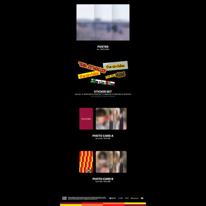 [Pre-order] ENHYPEN - THE SIN  BLISS (TAKE 1 Ver./TAKE 2 Ver./TAKE 3 Ver./TAKE 4 Ver.) + Free Gift
