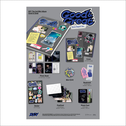 KEY(SHINEE) Good & Great Work Report (Photobook) Ver.
