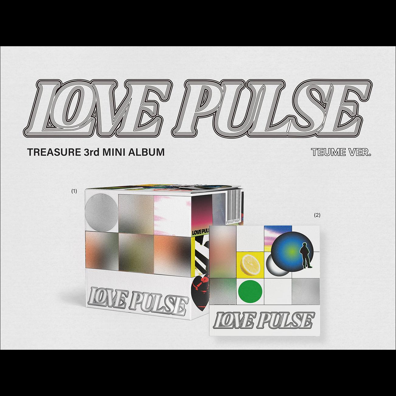 TREASURE [LOVE PULSE] TEUME VER. 3rd MINI ALBUM