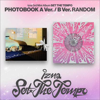izna [SET THE TEMPO] PHOTOBOOK A Ver. / PHOTOBOOK B Ver. + Free Gift