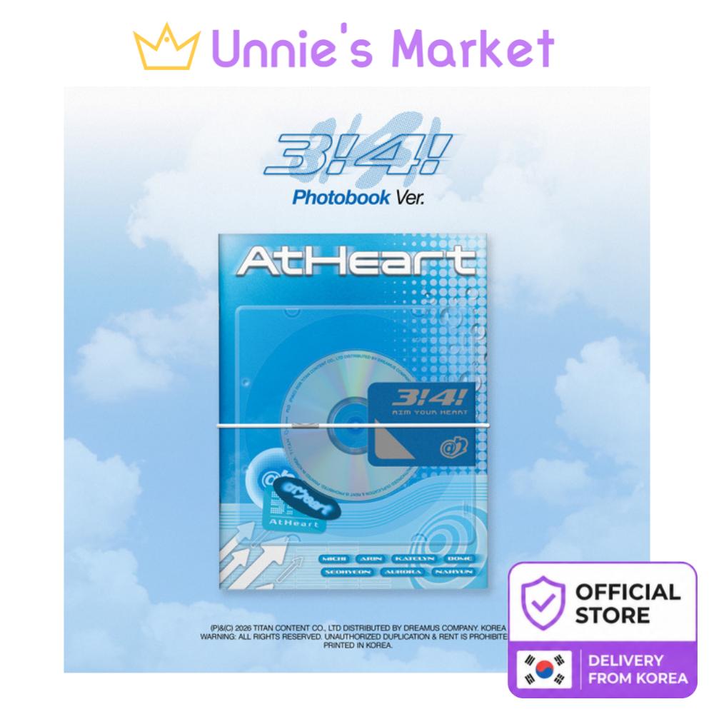 [Pre-order] AtHeart [3!4!] Single Album (Photobook Ver.) + Free Gift