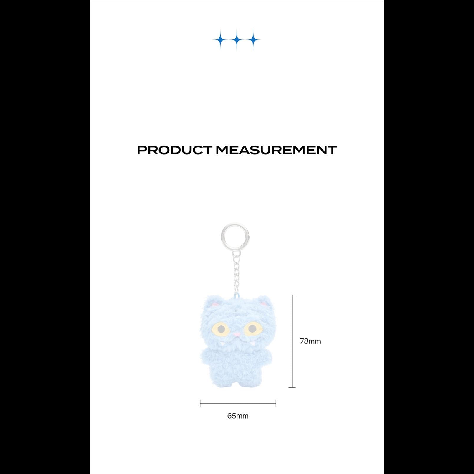 Kpop Demon Hunters Derpy Mini Keyring / Official Merchandise (MD)