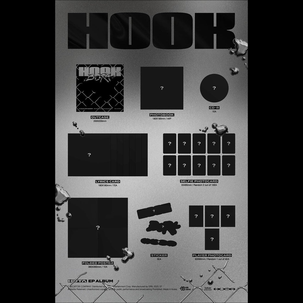 LEE MINHYUK (HUTA of BTOB) - HOOK EP Album