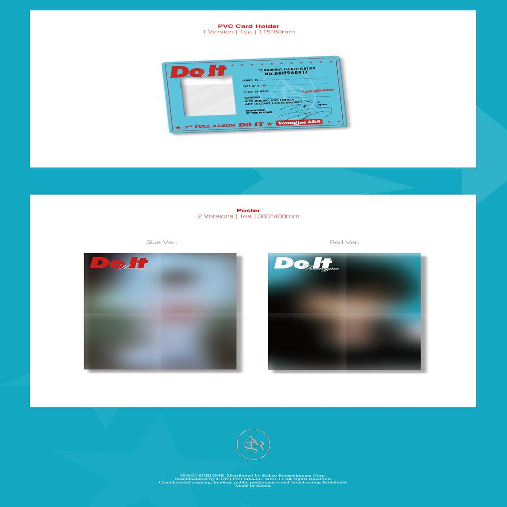 Youngjae(GOT7) Do It (Blue Ver. / Red Ver.)