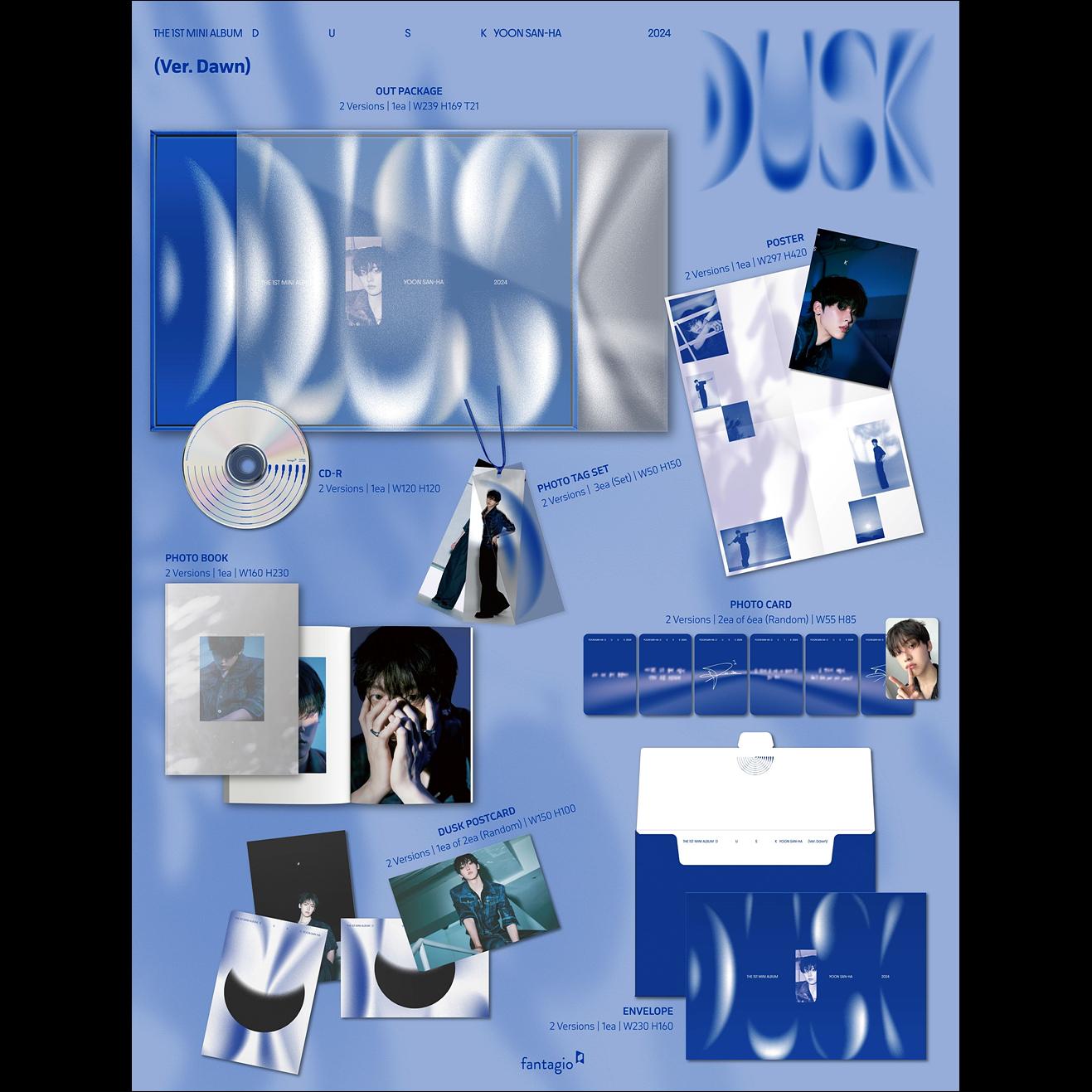 YOON SAN HA (ASTRO) - DUSK 1st Mini Album