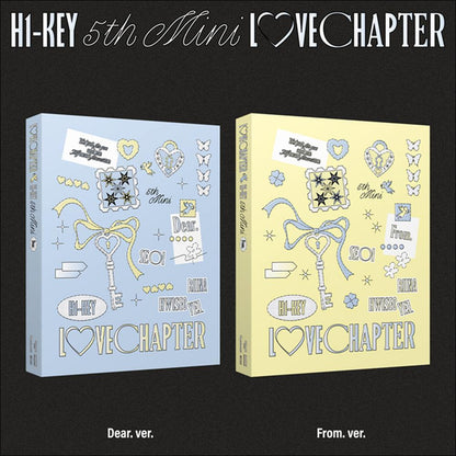 H1-KEY [LOVECHAPTER] 5th Mini Album + Free Gift