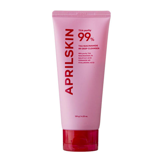 [Aprilskin] TXA Niacinamide 99 Deep Cleanser 120g | Brightening Foam Cleanser for Clear & Even Skin Tone