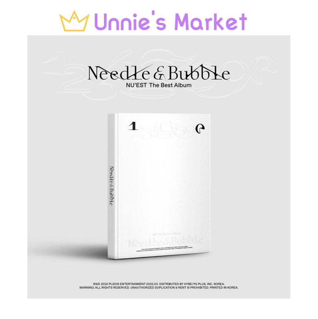 NU'EST The Best Album [Needle & Bubble]