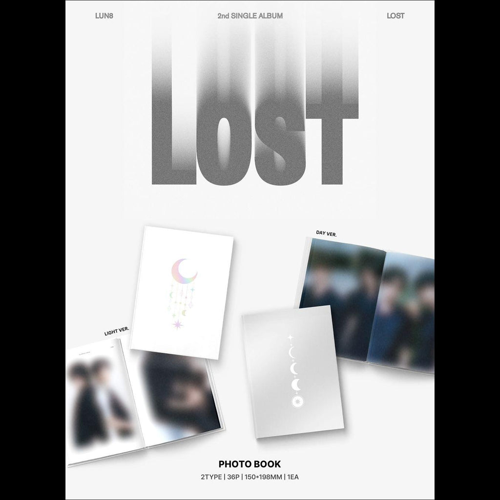 LUN8 [LOST] META (DAY Ver./ LIGHT Ver.) / 2nd SINGLE ALBUM