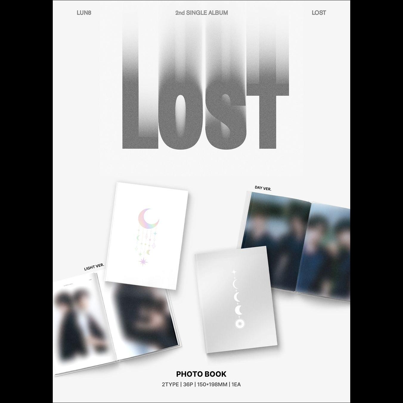 LUN8 [LOST] META (DAY Ver./ LIGHT Ver.) / 2nd SINGLE ALBUM