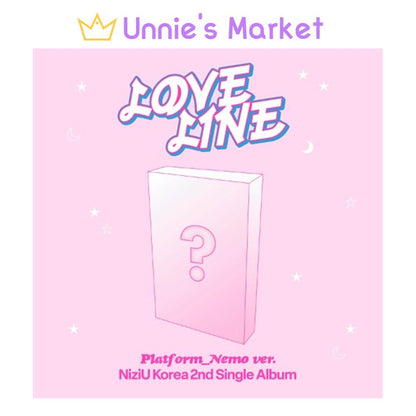 NiziU - LOVE LINE Platform_Nemo ver. / Korea 2nd Single Album