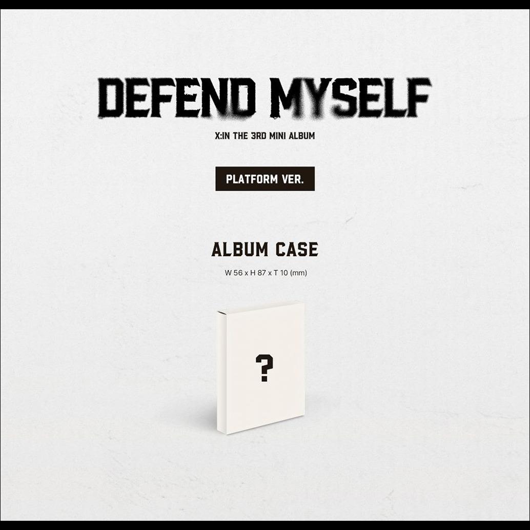 X:IN 3RD MINI ALBUM [Defend Myself] (Platform Ver.)