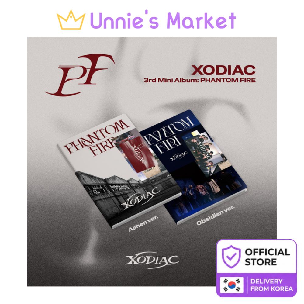 [Pre-order] XODIAC 3nd Mini Album PHANTOM FIRE(Ashen Ver. / Obsidian Ver.) + Free Gift