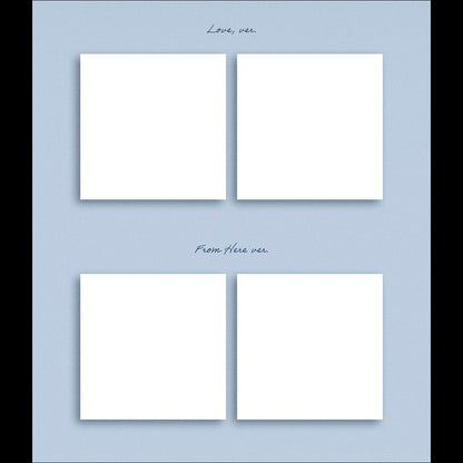 [Pre-order][SET] KIM JAE HWAN - [Love, From Here] (Love Ver. / From Here Ver.) + Free Gift