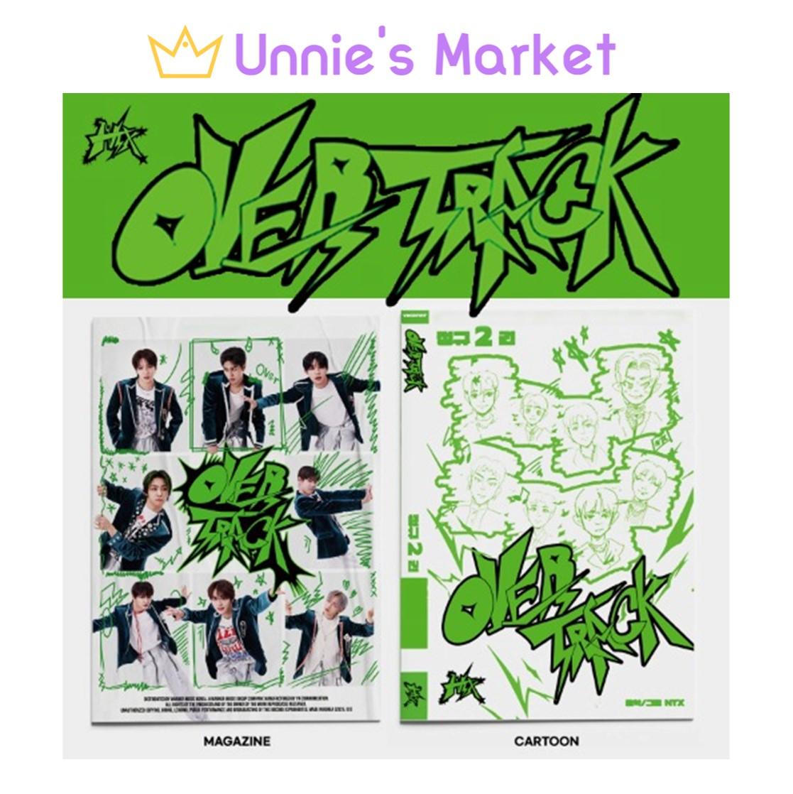 NTX - OVER TRACK [Photobook Ver] (MAGAZINE Ver., CARTOON Ver.) + Free Gift