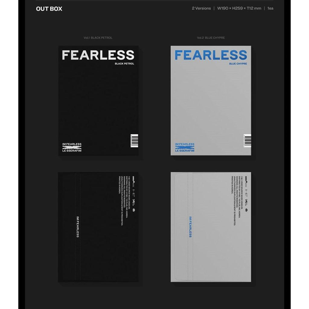 LE SSERAFIM - FEARLESS Album