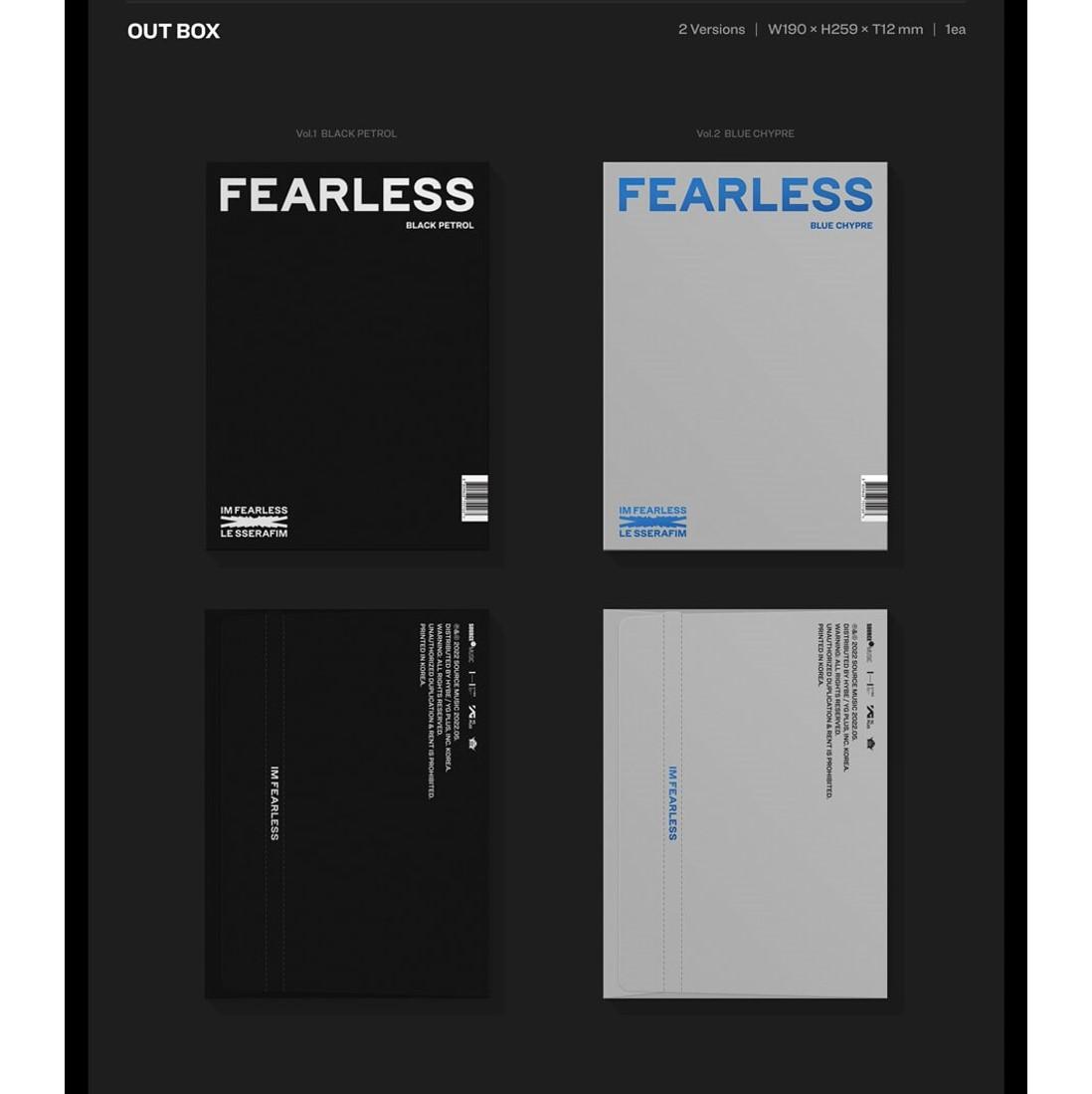 LE SSERAFIM - FEARLESS Album