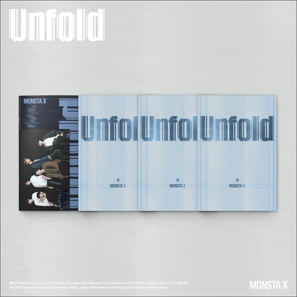 MONSTA X [Unfold] (Heartbreak Ver. / Thirst Ver. / Heal Ver. / Alive Ver.) + Free Gift