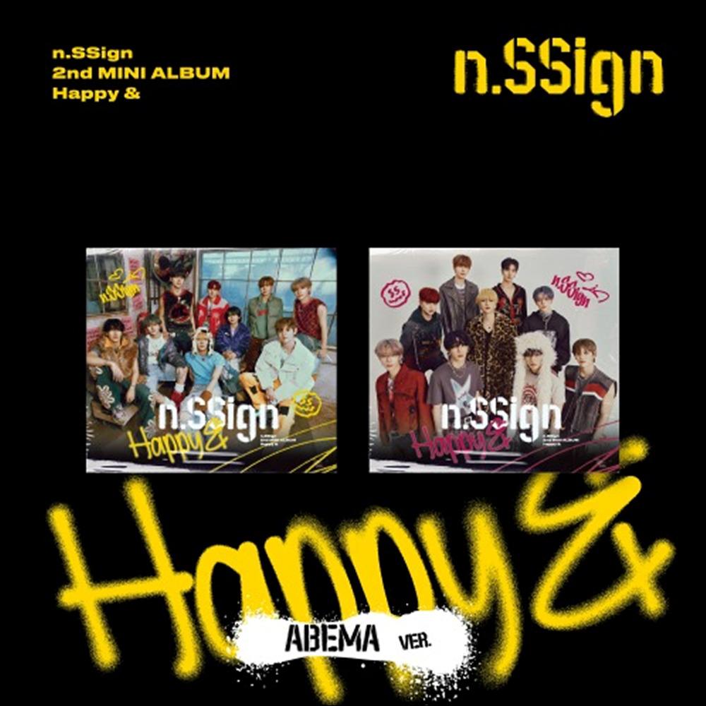 n.SSign 'Happy &' 2nd MINI ALBUM (ABEMA #1 ver. / ABEMA #2 ver.)