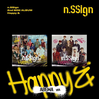 n.SSign 'Happy &' 2nd MINI ALBUM (ABEMA #1 ver. / ABEMA #2 ver.)