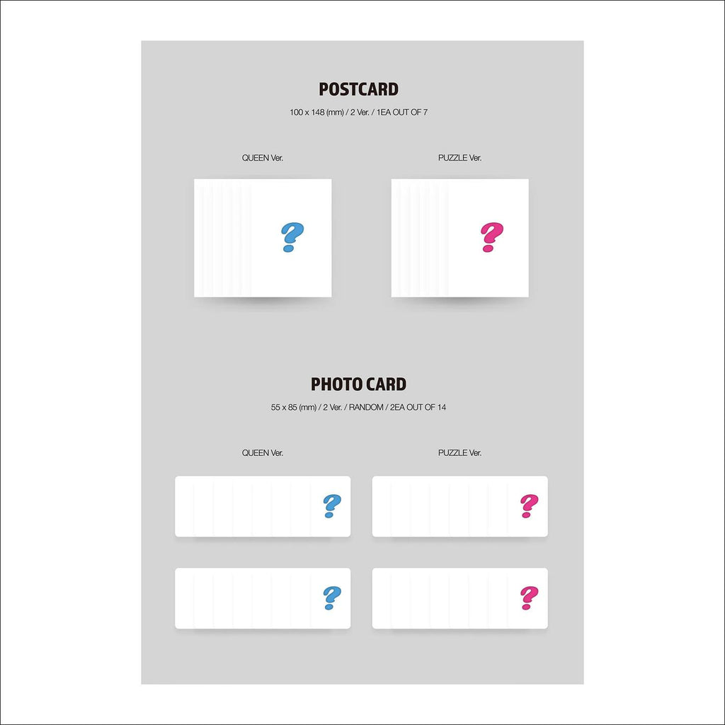 EL7Z UP(U+P) [7+UP] Album(QUEEN VER. / PUZZLE VER.)