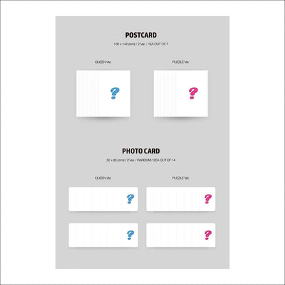 EL7Z UP(U+P) [7+UP] Album(QUEEN VER. / PUZZLE VER.)
