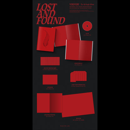 VERIVERY [Lost and Found] Photobook ver. / 4th SINGLE ALBUM + Free Gift