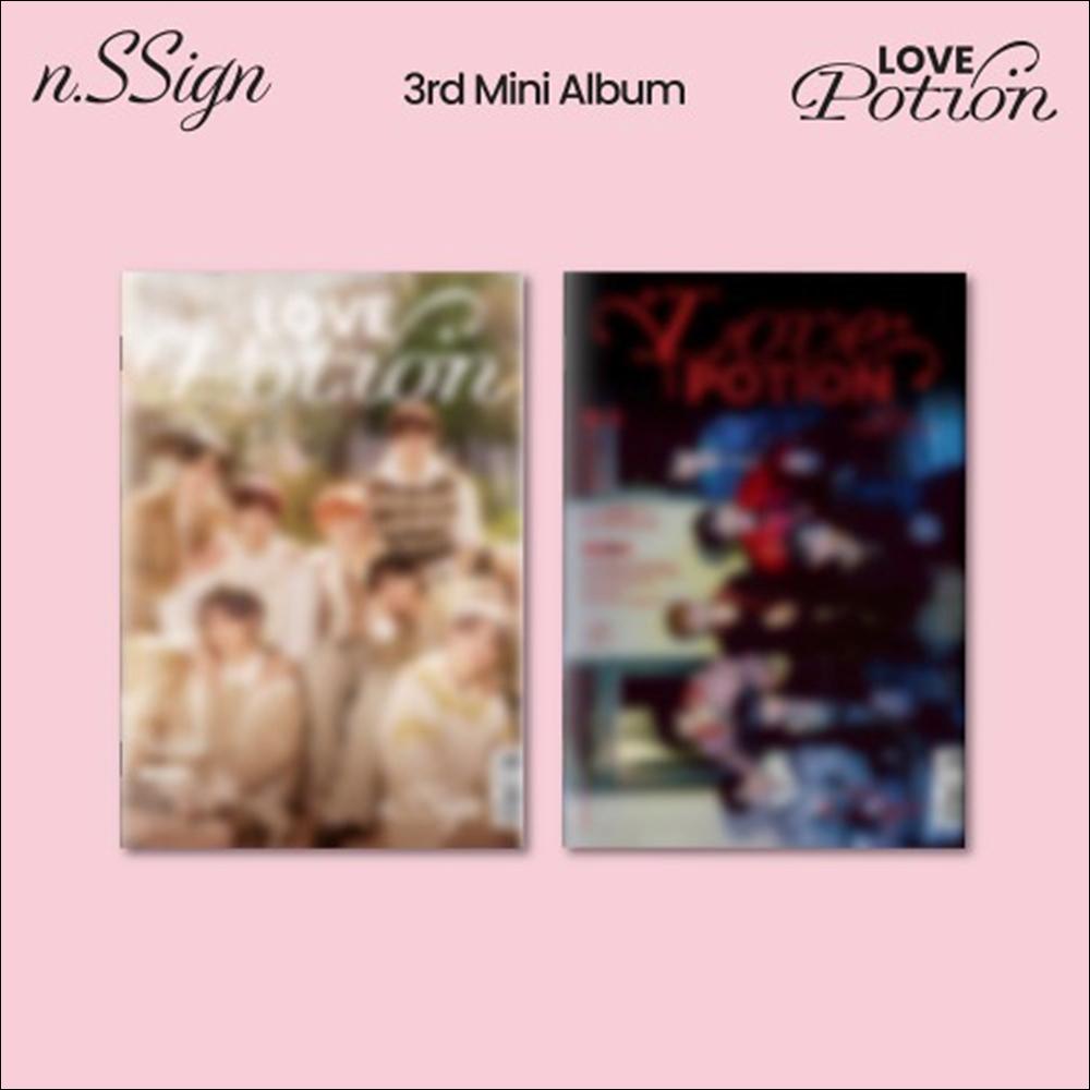n.SSign - Love Potion 3rd Mini Album (Sweet love / Fatal love ver.)