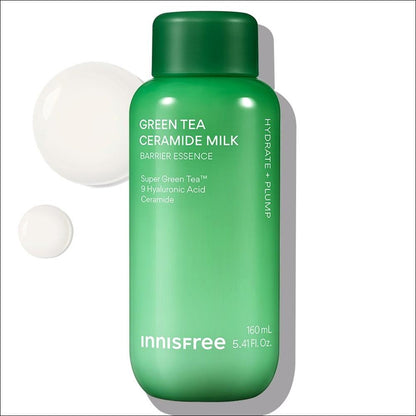 innisfree Green Tea Seed Hyaluronic Ceramide Milk Essence (160ml – 1 Bottle)