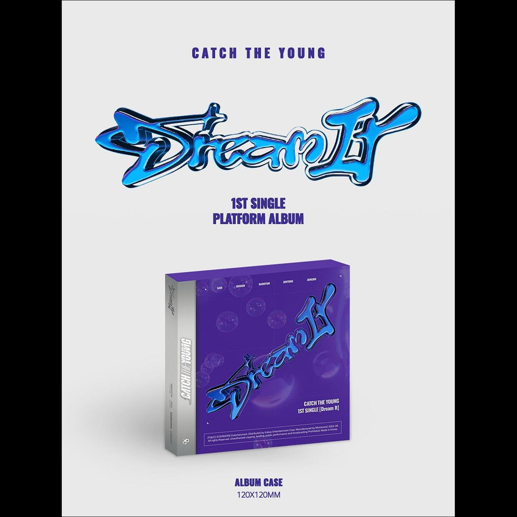 (Platform ver.) CATCH THE YOUNG - Dream It 1st Single Album