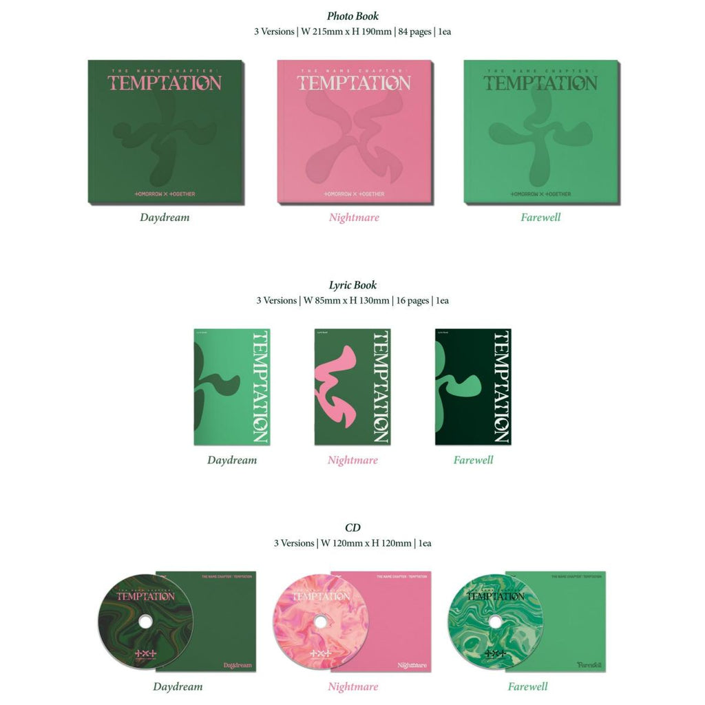 TXT - THE NAME CHAPTER : TEMPTATION Album