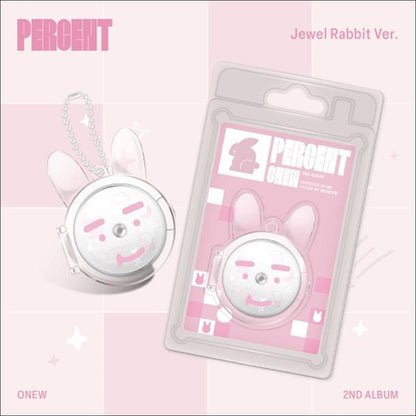ONEW (SHINee) - PERCENT Jewel Rabbit Ver. 2nd Album