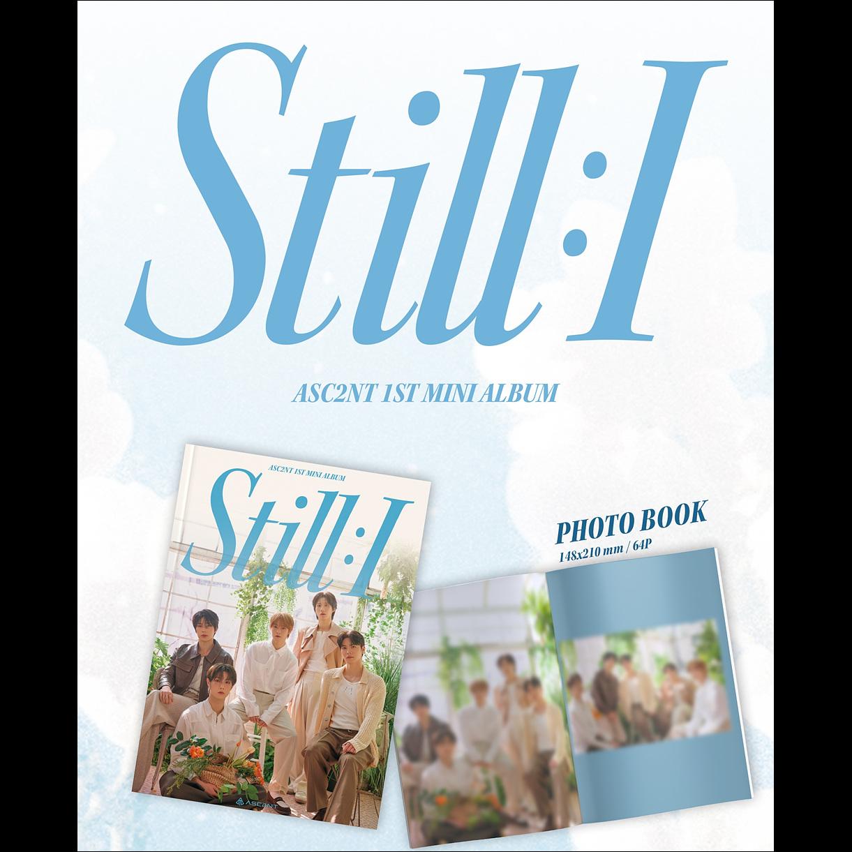 ASC2NT [STILL : I] 1st Mini Album + Free Gift