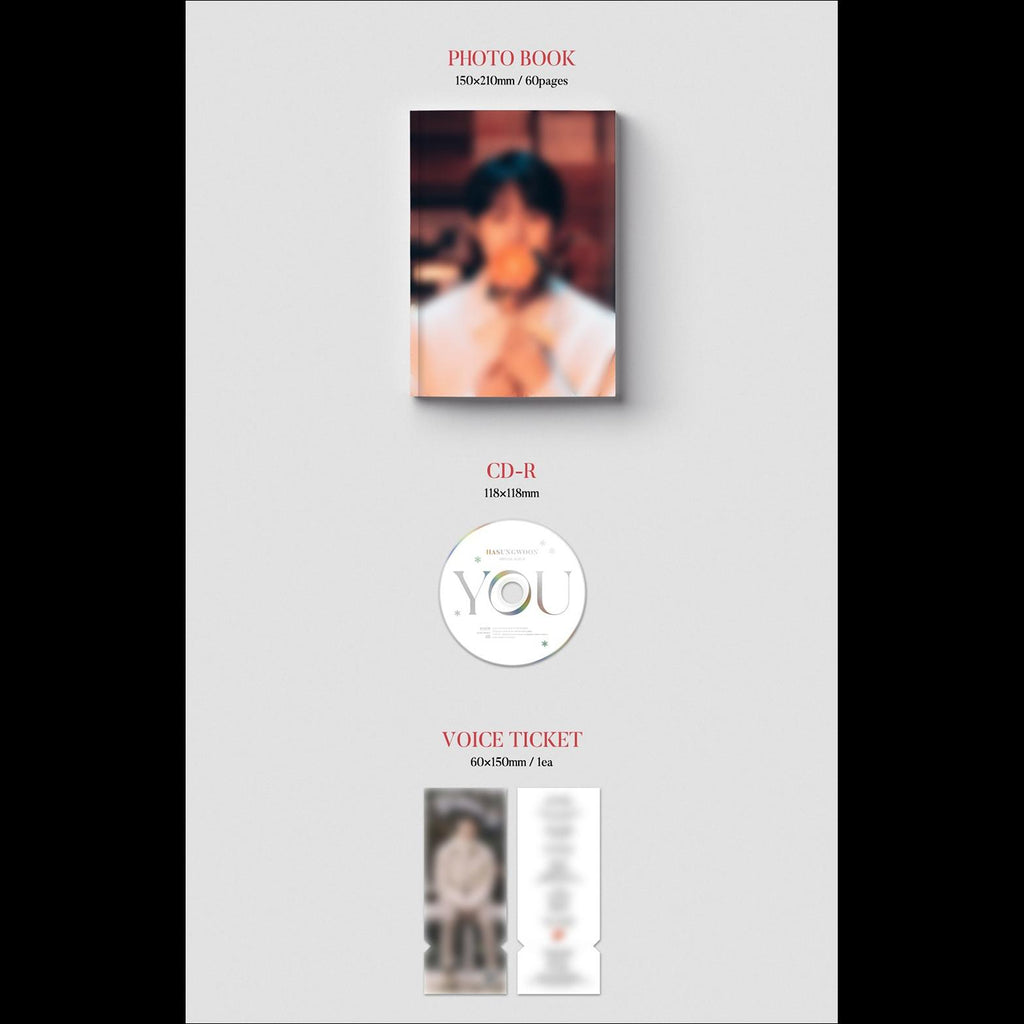 HA SUNG WOON [YOU] SPECIAL ALBUM / WANNA ONE