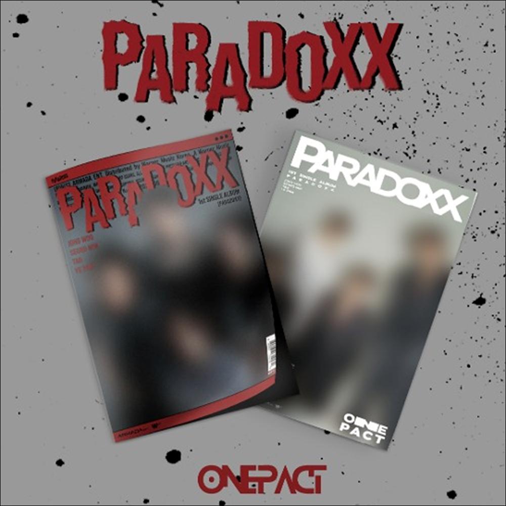 ONE PACT - PARADOXX (FUNK VER., SUIT VER.) / 1st Single Album