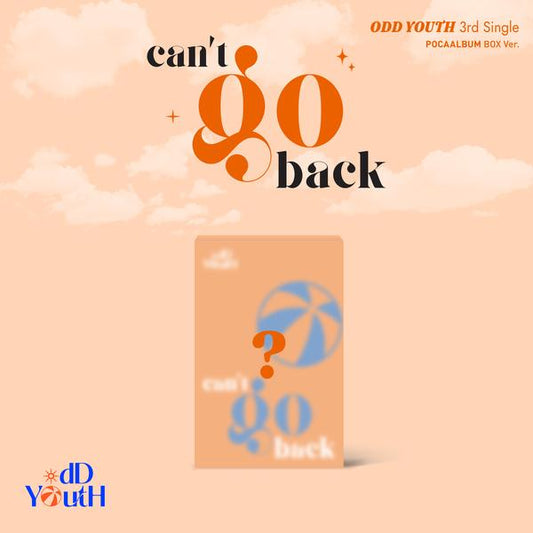 ODD YOUTH 3rd Single [can't go back] POCAALBUM BOX Ver. + Free Gift