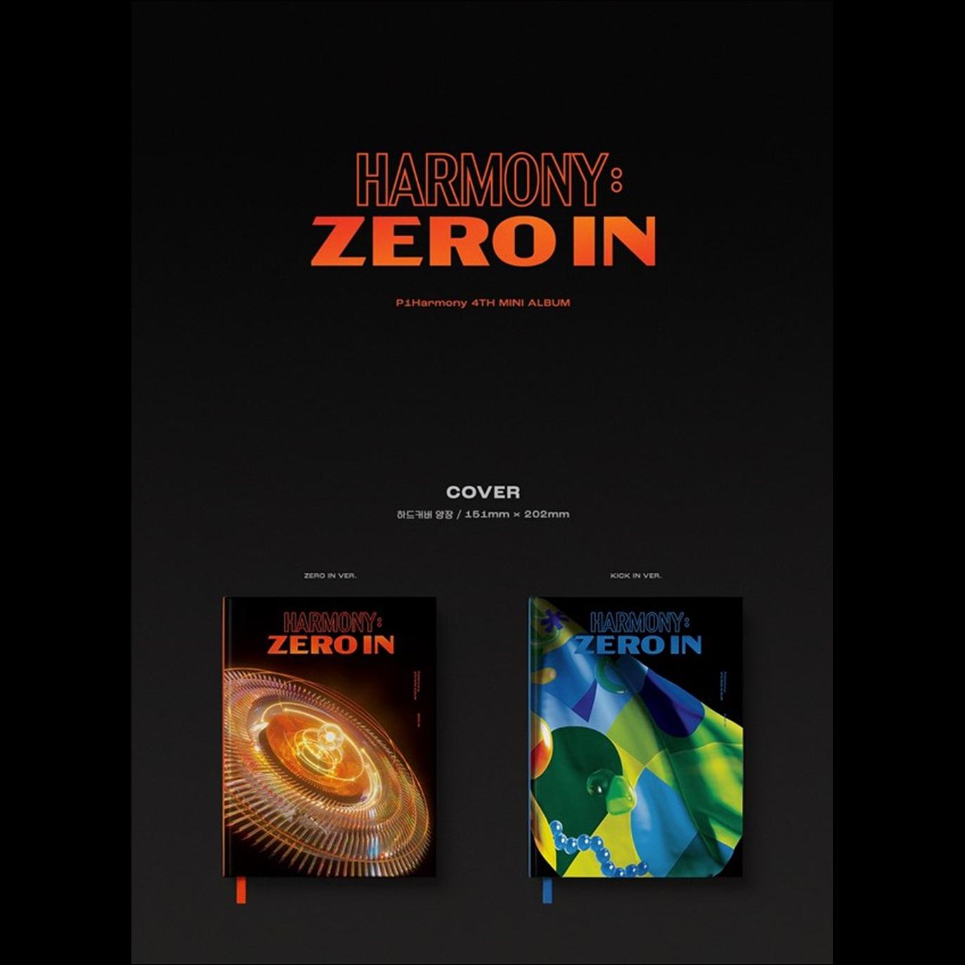 P1Harmony [HARMONY : ZERO IN] 4th Mini Album