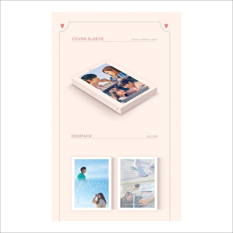 RUN ON Korean K-drama O.S.T [2CD] / Yim Siwan / Shin Saekyeong / SOOYOUNG(Girls' Generation)