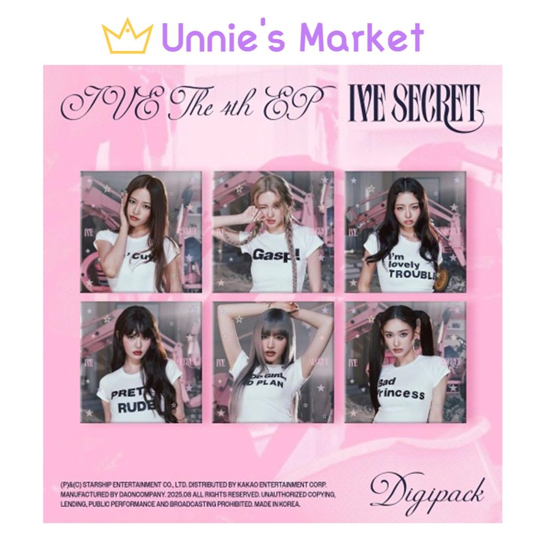 IVE [IVE SECRET] Digipack ver. / The 4th EP Album