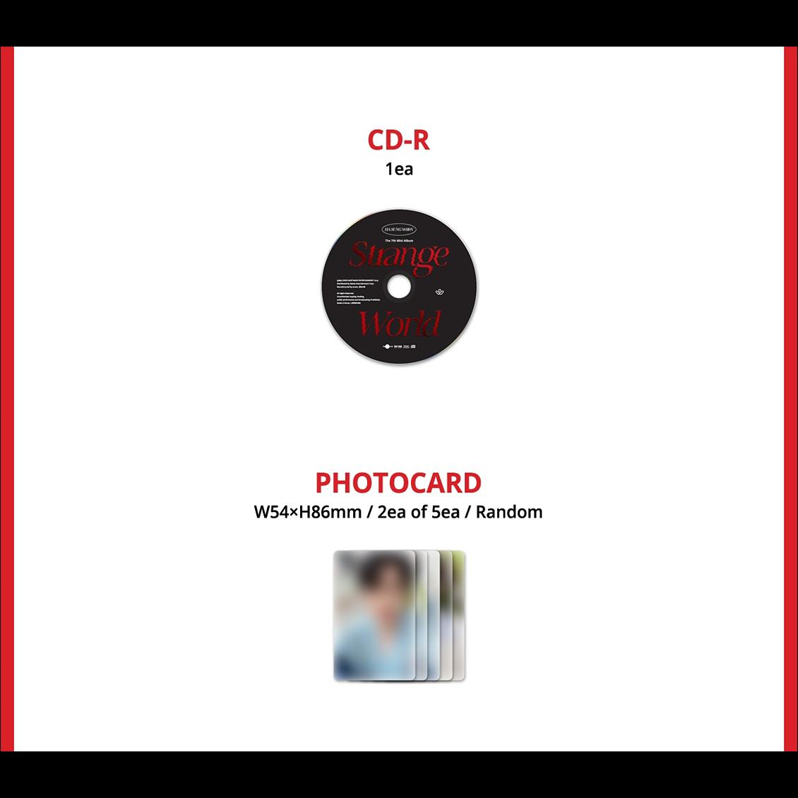 HA SUNG WOON [Strange World] Jewel Case (Strange ver.)