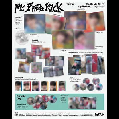 KickFlip My First Kick Digipack Ver. + Free Gift