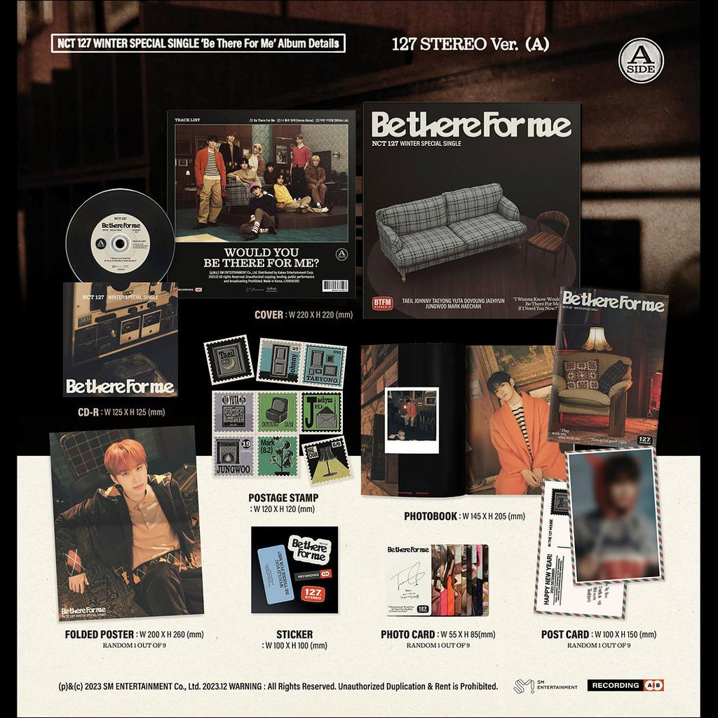NCT 127 [Be There For Me] 127 STEREO Ver.