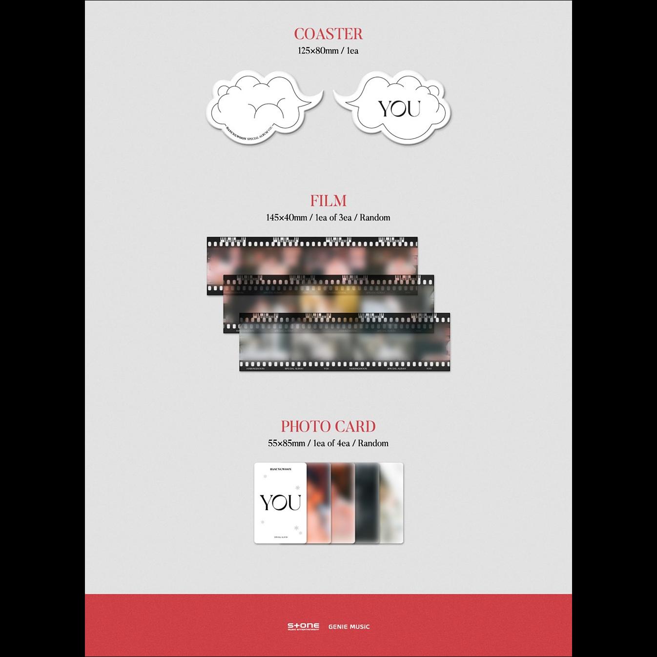 HA SUNG WOON [YOU] SPECIAL ALBUM / WANNA ONE