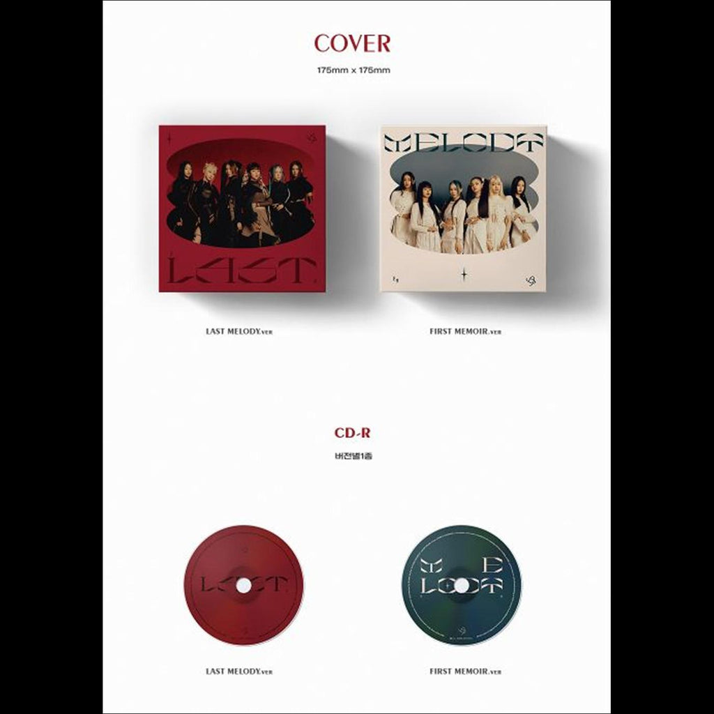 EVERGLOW [LAST MELODY] 3rd Single Album