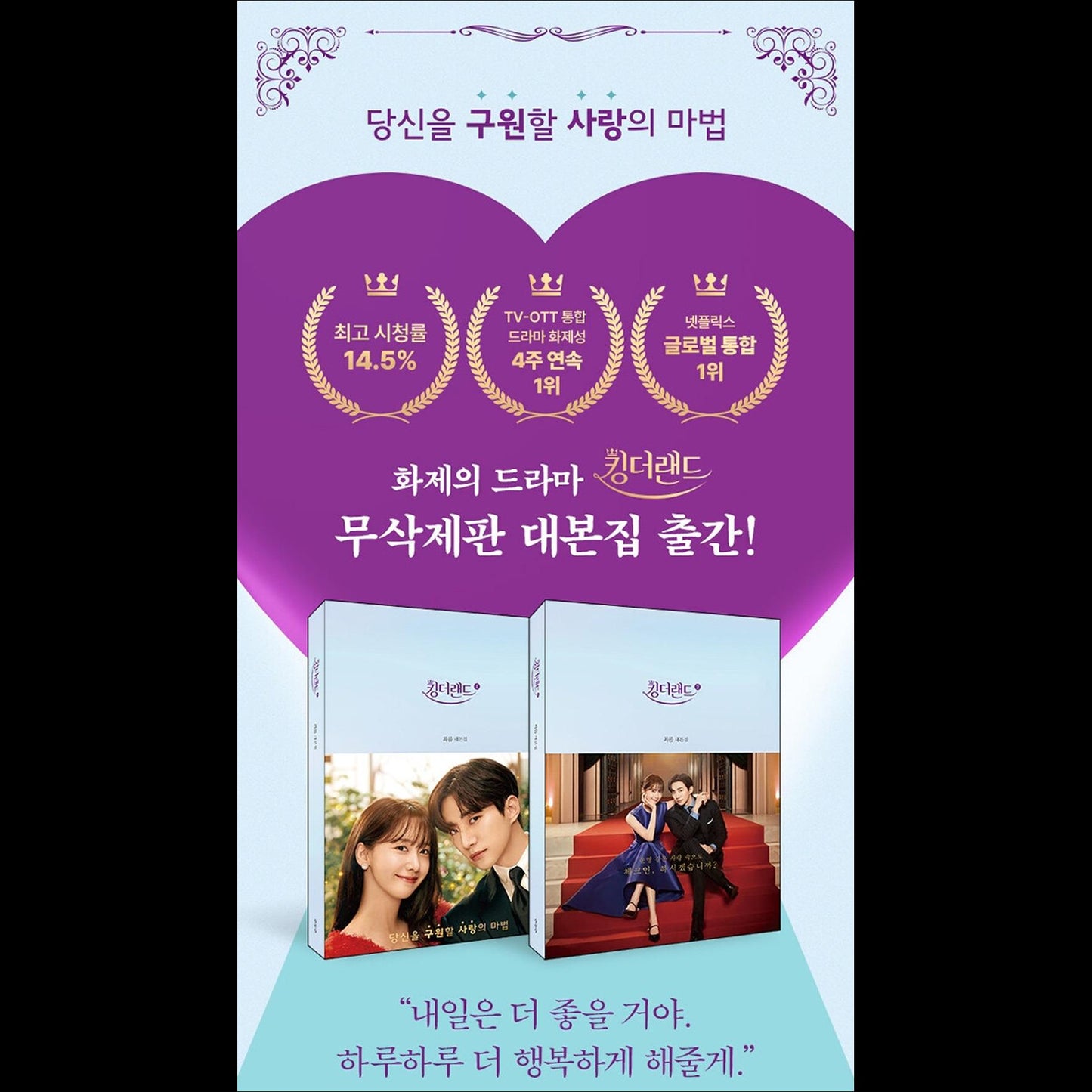 KING THE LAND K-drama Script Book 1, 2