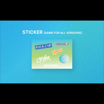 ASCENDER [Ascend Together] (BESIDE VER., BELONG VER., BELOVE VER.) + Free Gift