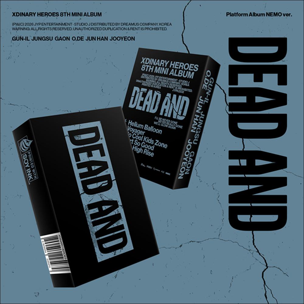 Xdinary Heroes DEAD AND (Platform ver.) / 8th Mini Album + Free Gift