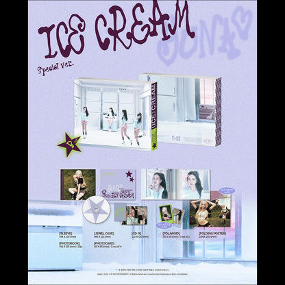 YUNA (ITZY) [Ice Cream] - SPECIAL Ver. (A/B Ver.) + Free Gift